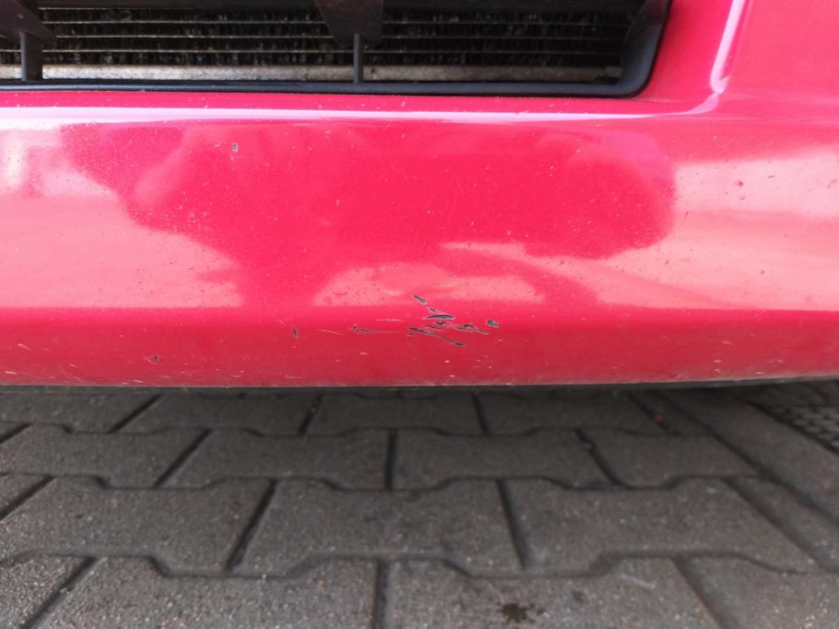 Suzuki 4 EZ MZ original Stoßstange Stossfänger vorn Rot Bj.2007